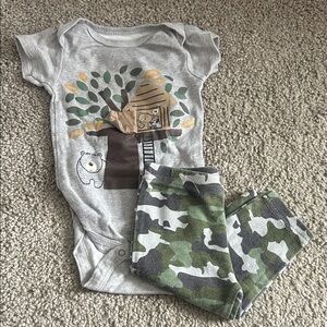 Gerber Organic Gray Onesie